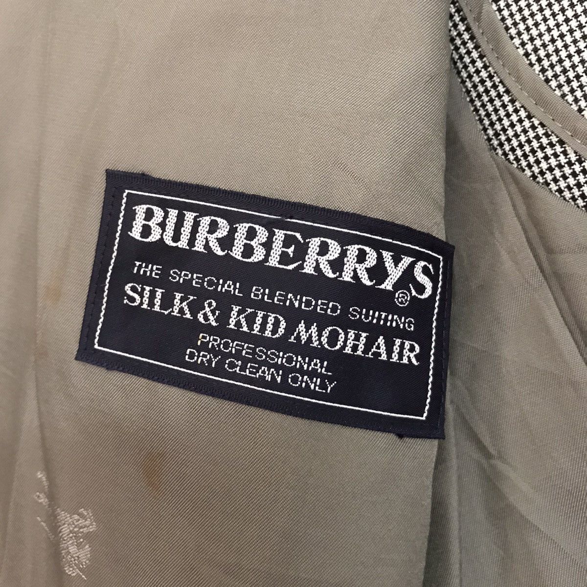 Burberry Burberrys Silk & Kid Mohair Double Breast Jacket Coat Size US M / EU 48-50 / 2 - 18 Thumbnail