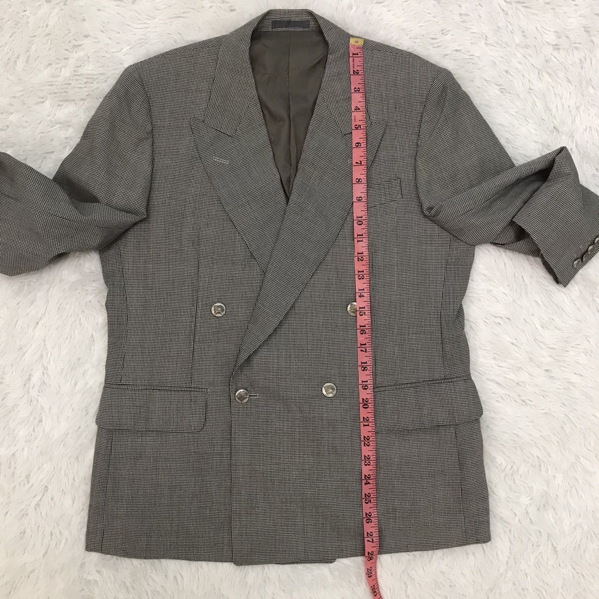Burberry Burberrys Silk & Kid Mohair Double Breast Jacket Coat Size US M / EU 48-50 / 2 - 23 Thumbnail