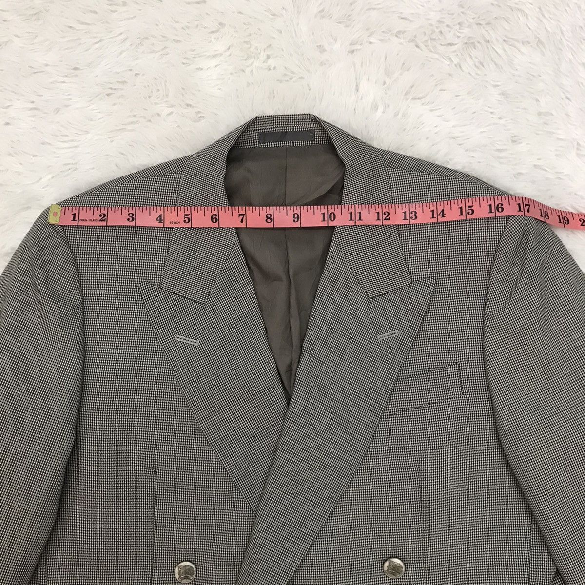 Burberry Burberrys Silk & Kid Mohair Double Breast Jacket Coat Size US M / EU 48-50 / 2 - 24 Thumbnail