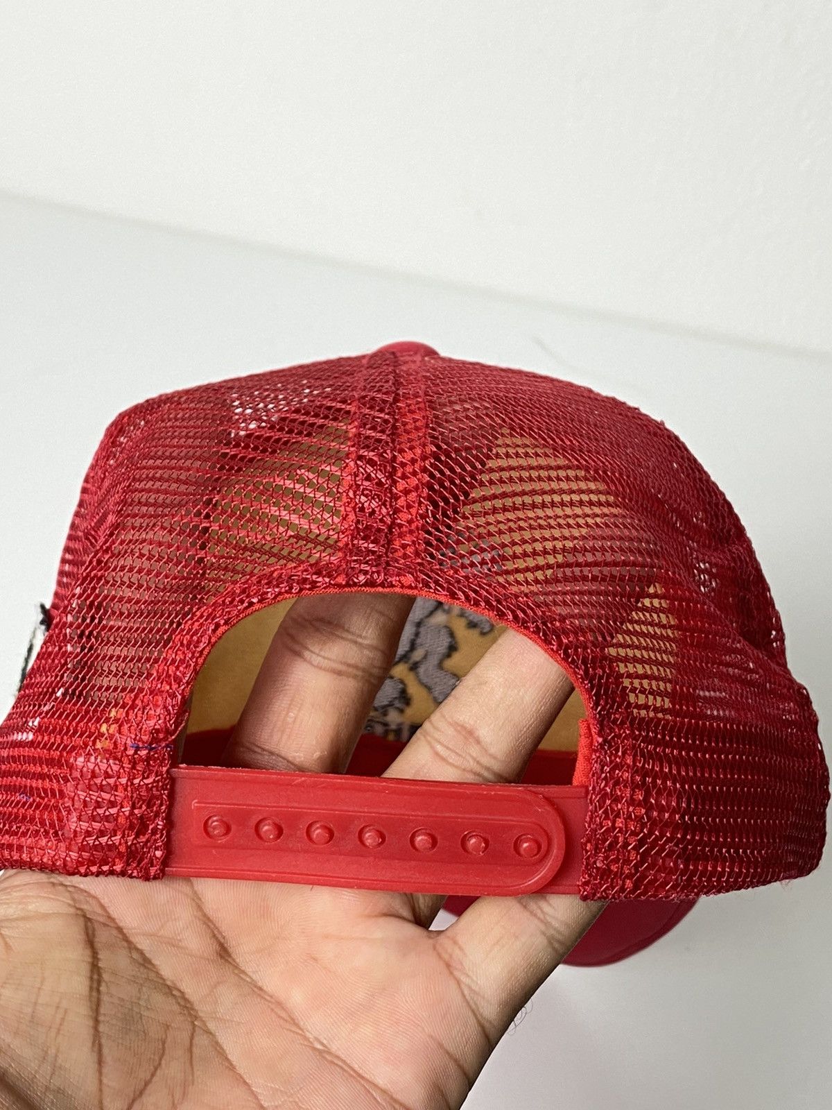 Japanese Brand × Vintage Vintage Mild Hearts Wing Chrome Crest Trucker / Travis Scott Size ONE SIZE - 5 Thumbnail