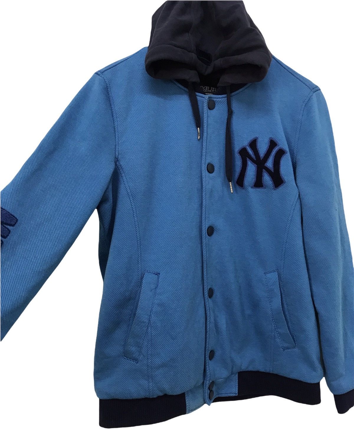 MLB Vintage Mlb New York Yankees Varsity Jacket Hoodie Size US XL / EU 56 / 4 - 4 Thumbnail