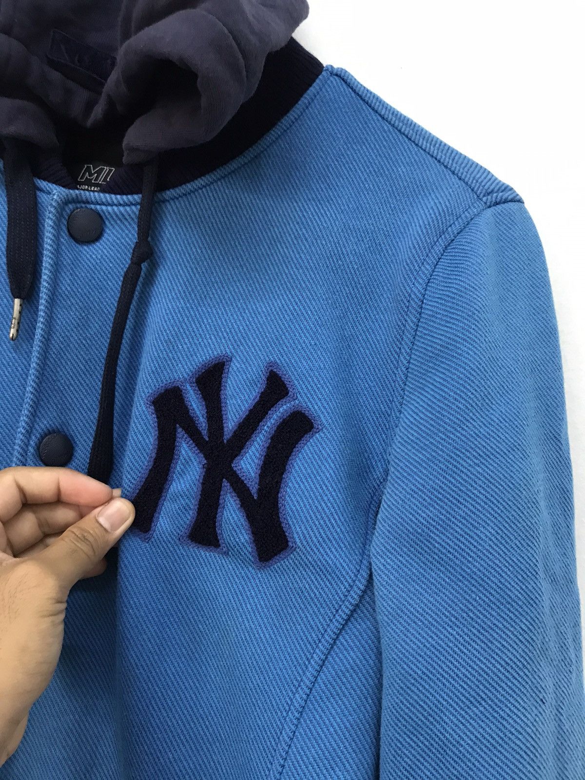 MLB Vintage Mlb New York Yankees Varsity Jacket Hoodie Size US XL / EU 56 / 4 - 9 Thumbnail