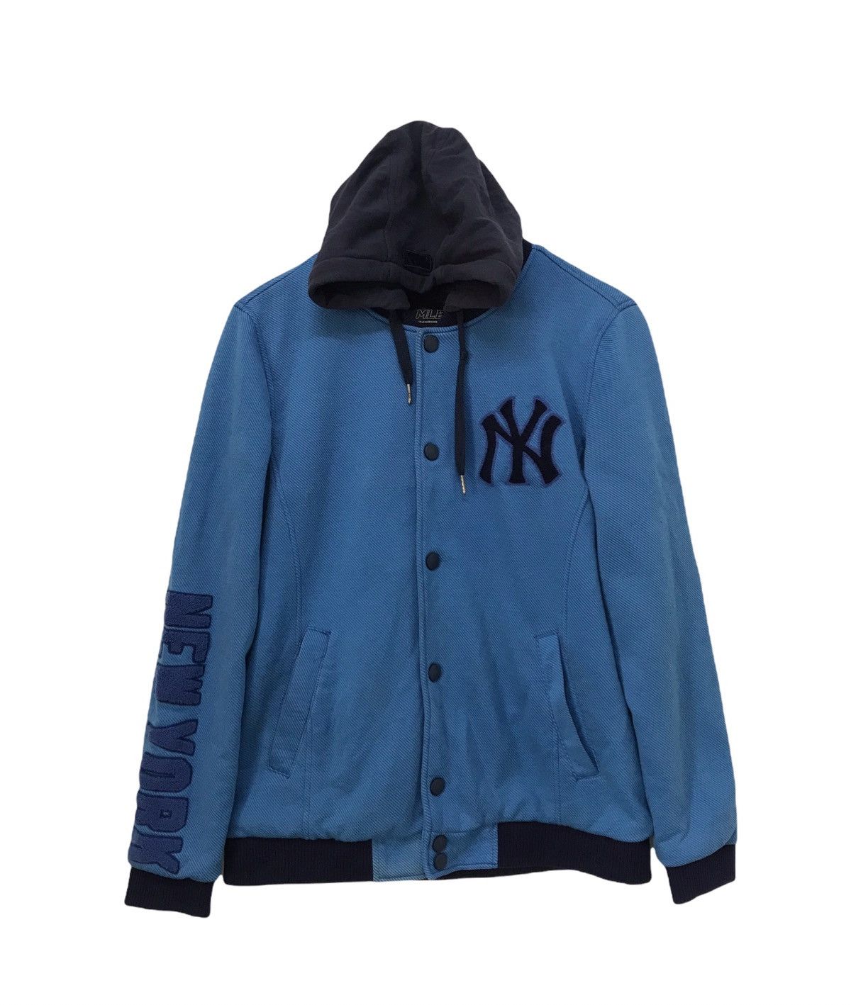 MLB Vintage Mlb New York Yankees Varsity Jacket Hoodie Size US XL / EU 56 / 4 - 2 Thumbnail