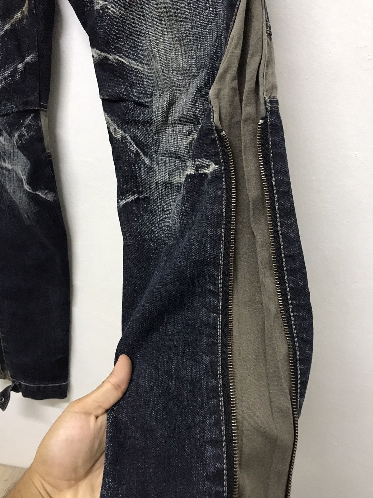 Japanese Brand Vintage PPFM Bondage Punk Rock Denim Like LGB Size US 32 / EU 48 - 5 Thumbnail
