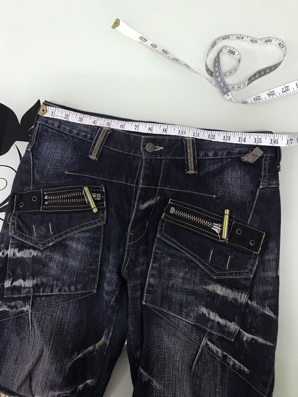 Japanese Brand Vintage PPFM Bondage Punk Rock Denim Like LGB Size US 32 / EU 48 - 18 Thumbnail