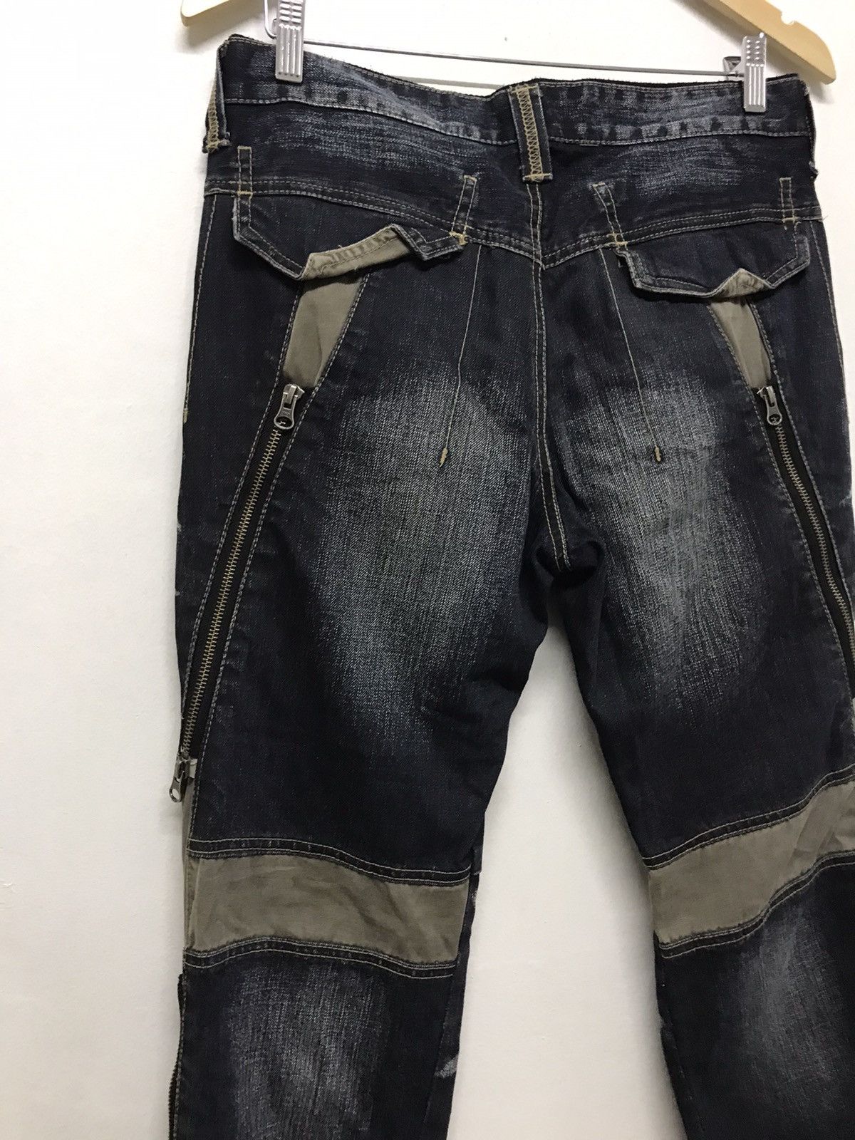 Japanese Brand Vintage PPFM Bondage Punk Rock Denim Like LGB Size US 32 / EU 48 - 12 Thumbnail