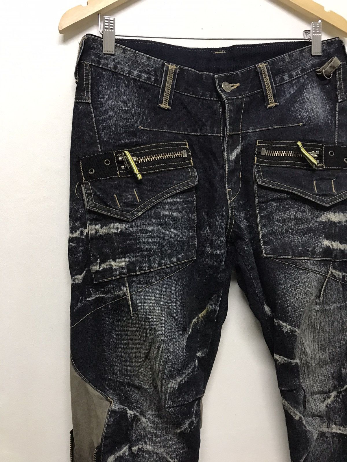 Japanese Brand Vintage PPFM Bondage Punk Rock Denim Like LGB Size US 32 / EU 48 - 4 Thumbnail
