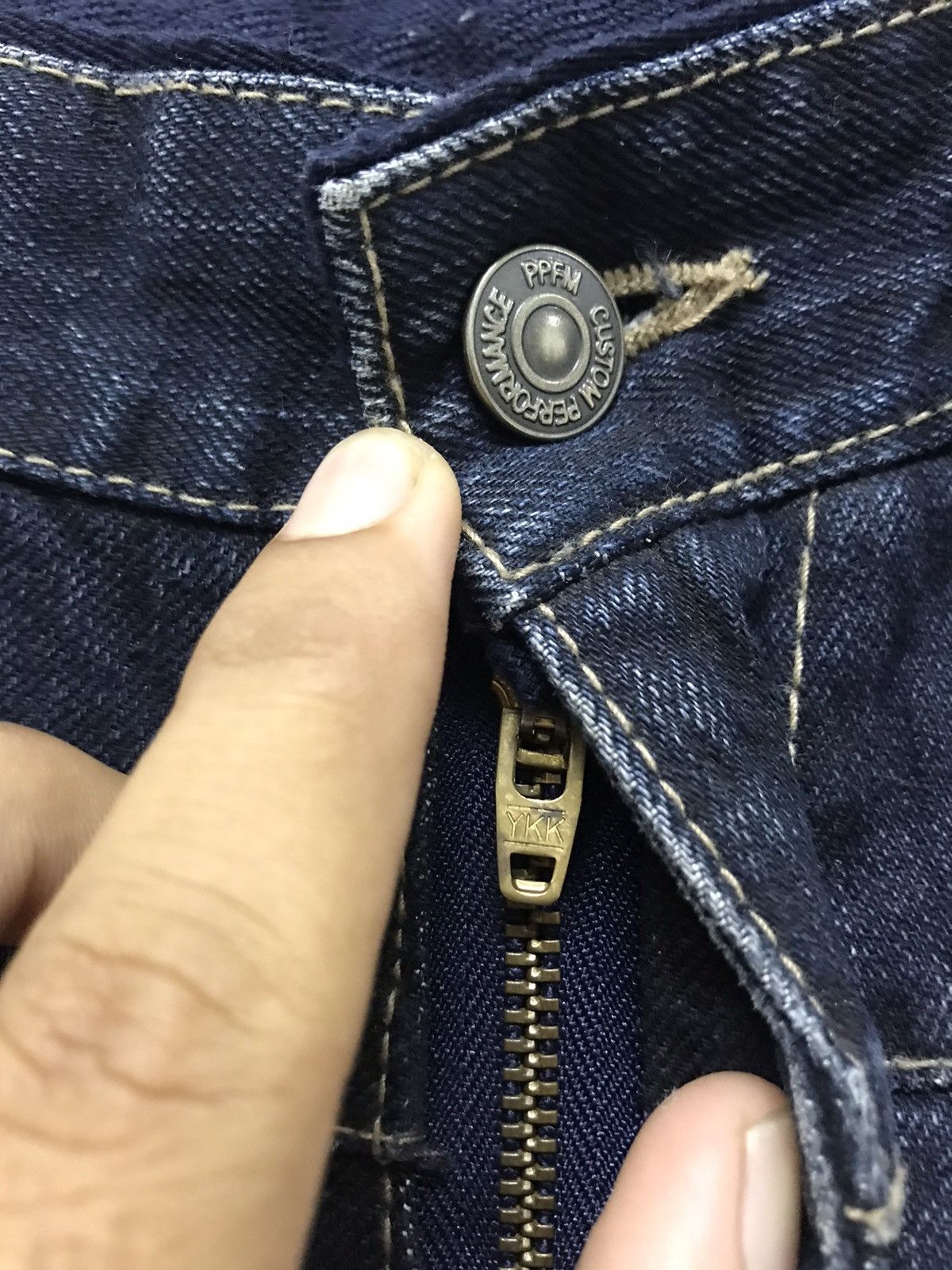 Japanese Brand Vintage PPFM Bondage Punk Rock Denim Like LGB Size US 32 / EU 48 - 11 Thumbnail