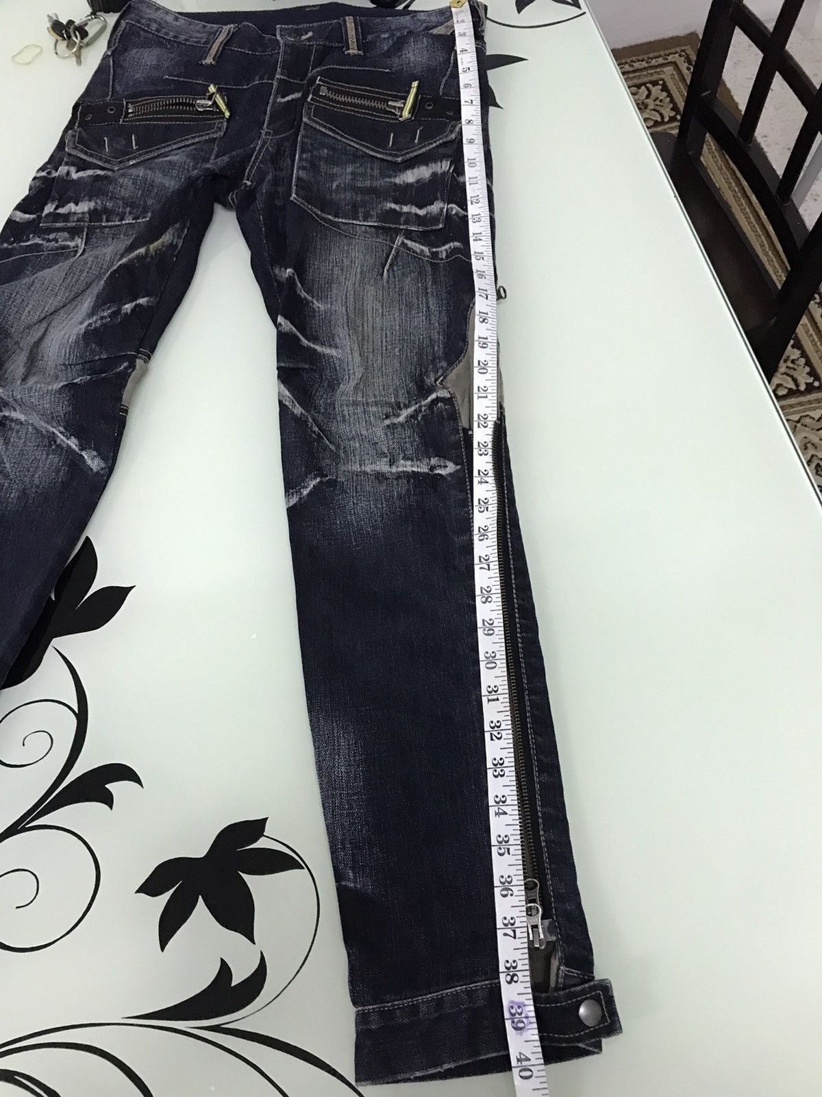 Japanese Brand Vintage PPFM Bondage Punk Rock Denim Like LGB Size US 32 / EU 48 - 25 Thumbnail