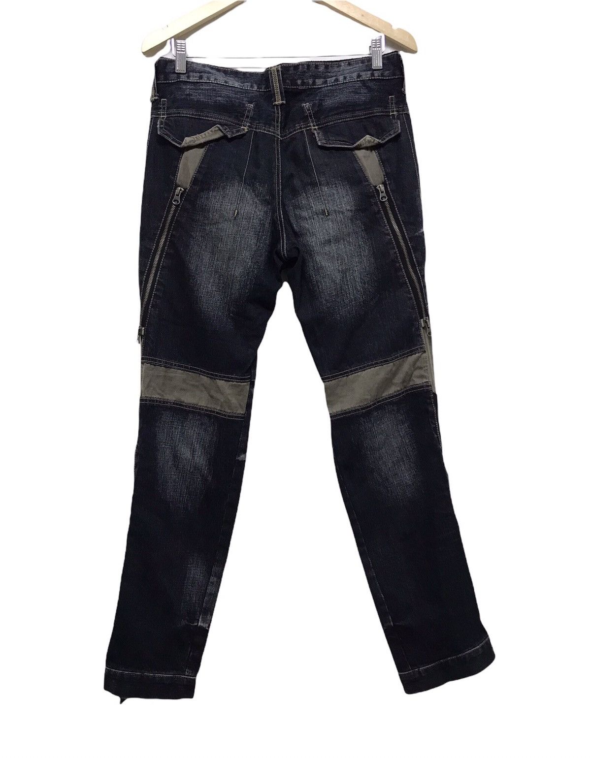 Japanese Brand Vintage PPFM Bondage Punk Rock Denim Like LGB Size US 32 / EU 48 - 3 Thumbnail
