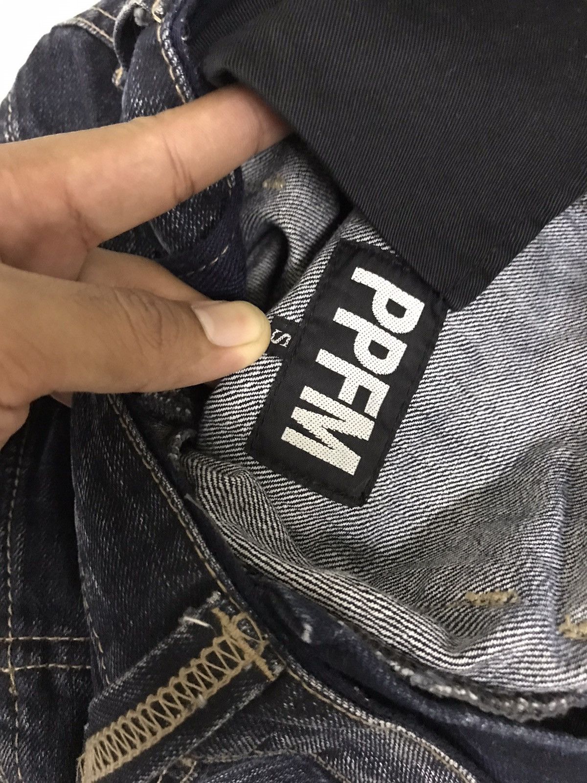 Japanese Brand Vintage PPFM Bondage Punk Rock Denim Like LGB Size US 32 / EU 48 - 15 Thumbnail