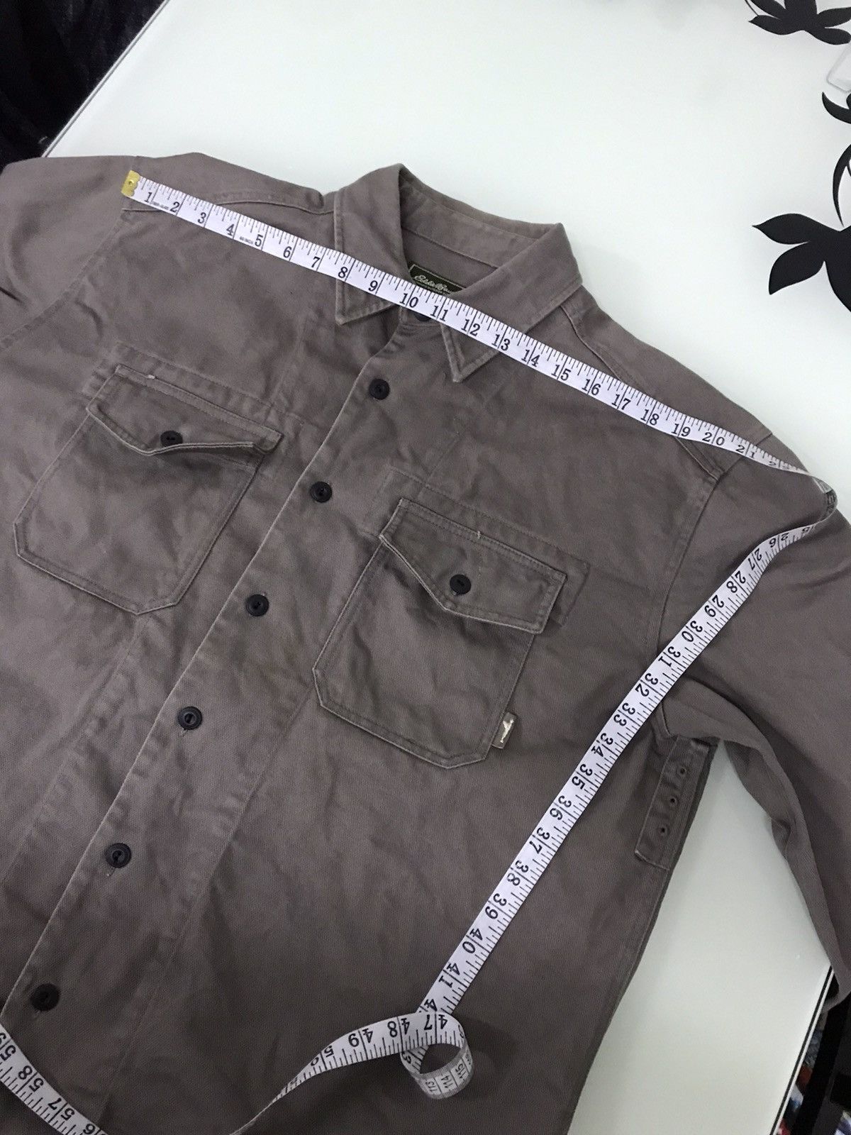Eddie Bauer Vintage Eddie Bauer Chore Work Button Up Shirt Size US L / EU 52-54 / 3 - 16 Thumbnail