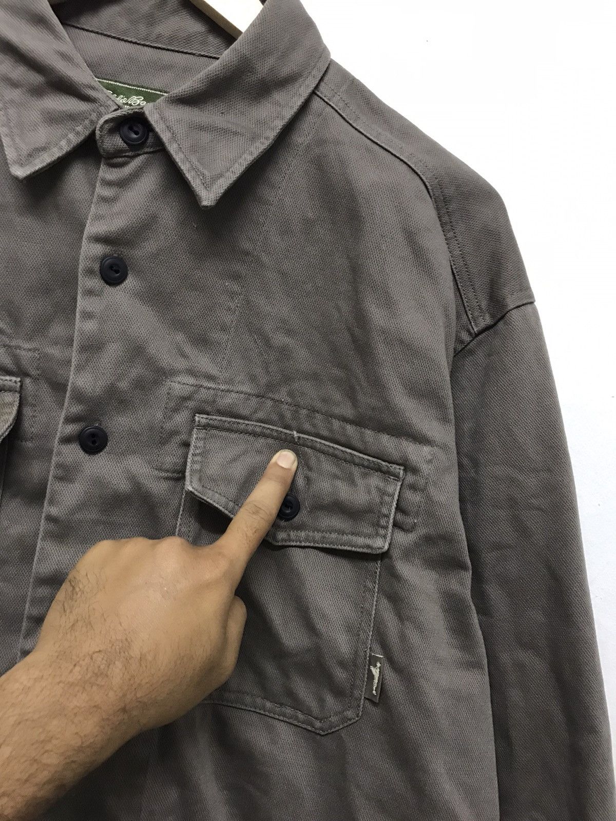 Eddie Bauer Vintage Eddie Bauer Chore Work Button Up Shirt Size US L / EU 52-54 / 3 - 3 Thumbnail