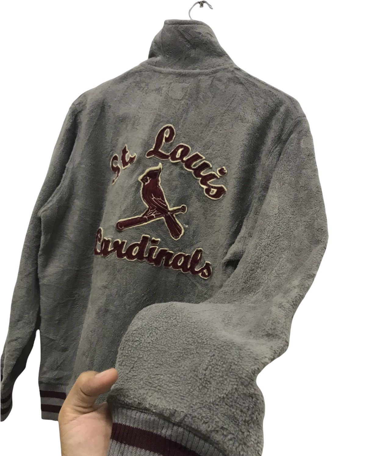 Japanese Brand Vintage Uniqlo x St. Louis Cardinals Fleece Sweatshirt Size US XL / EU 56 / 4 - 5 Thumbnail