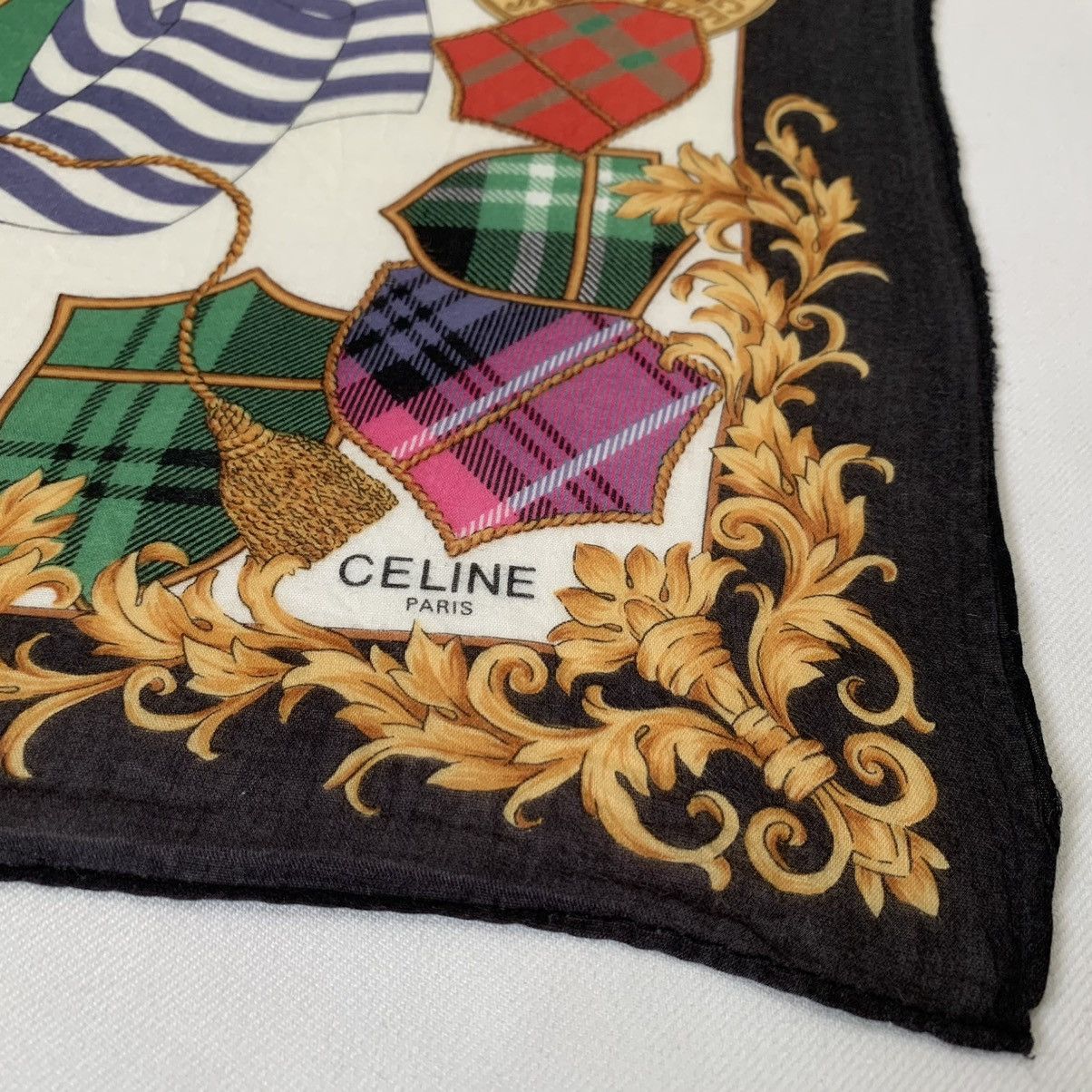 Celine CELINE handkerchief neckerchief turban headband bandana Size ONE SIZE - 2 Thumbnail