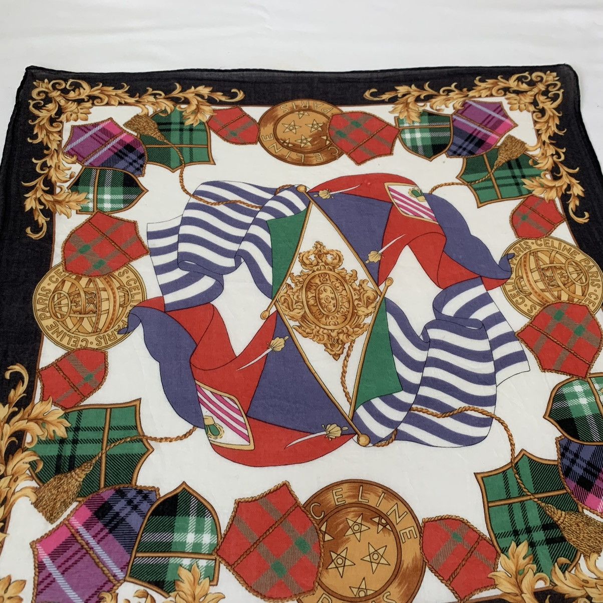 Celine CELINE handkerchief neckerchief turban headband bandana Size ONE SIZE - 7 Thumbnail