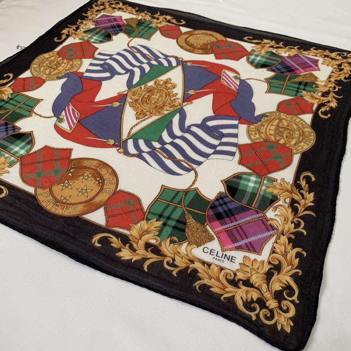 Celine CELINE handkerchief neckerchief turban headband bandana Size ONE SIZE - 5 Thumbnail
