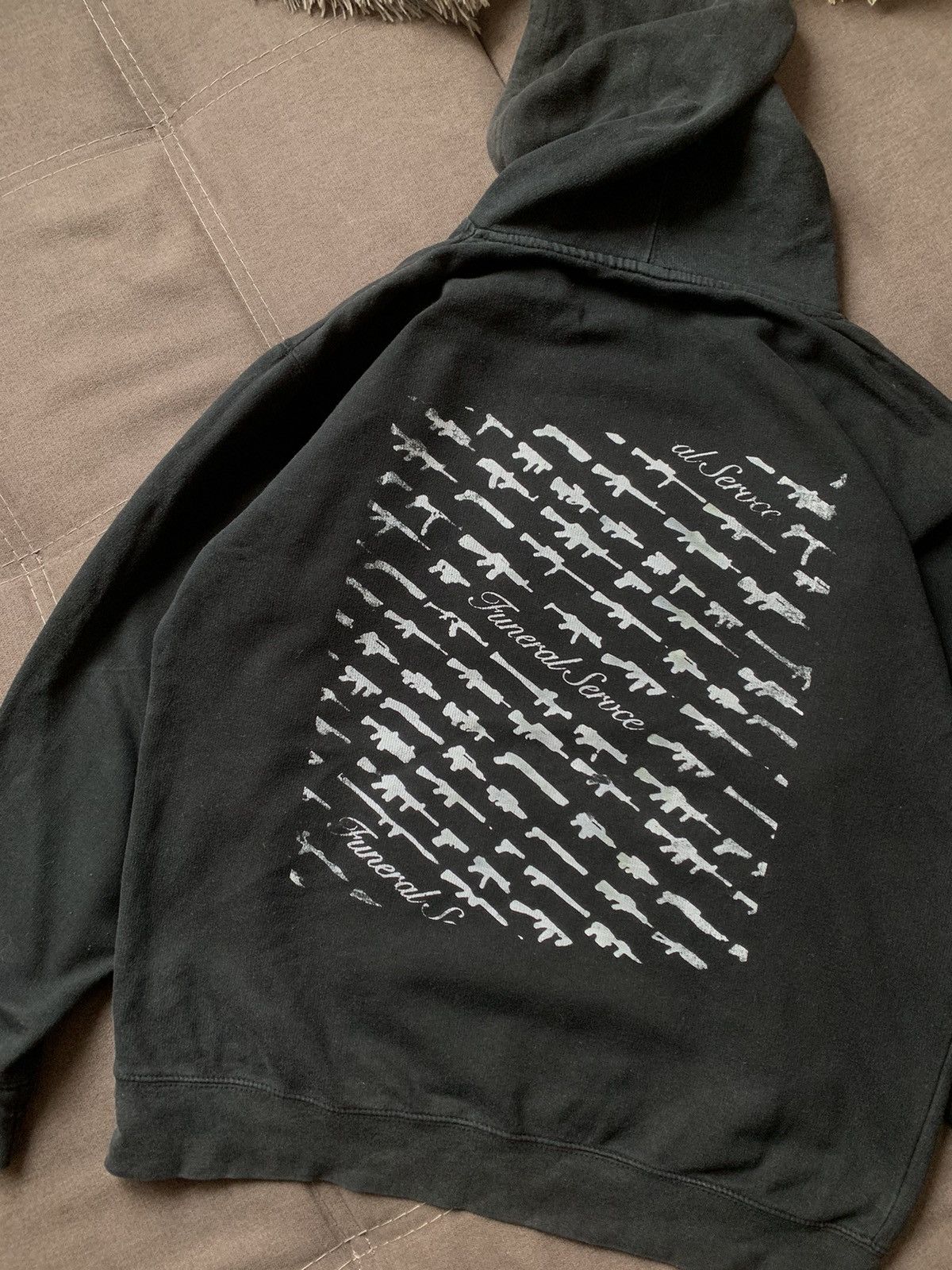 Other FUNERAL SERVCE Rhinestone Tec9 Hoodie Size US L / EU 52-54 / 3 - 1 Thumbnail