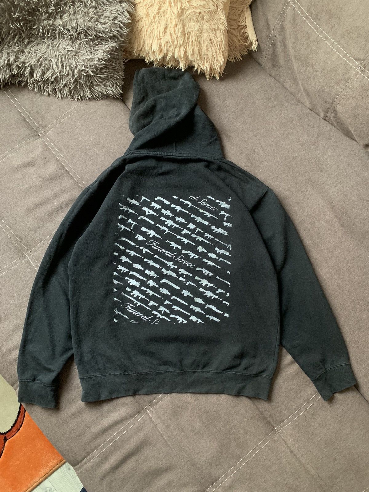 Other FUNERAL SERVCE Rhinestone Tec9 Hoodie Size US L / EU 52-54 / 3 - 4 Thumbnail