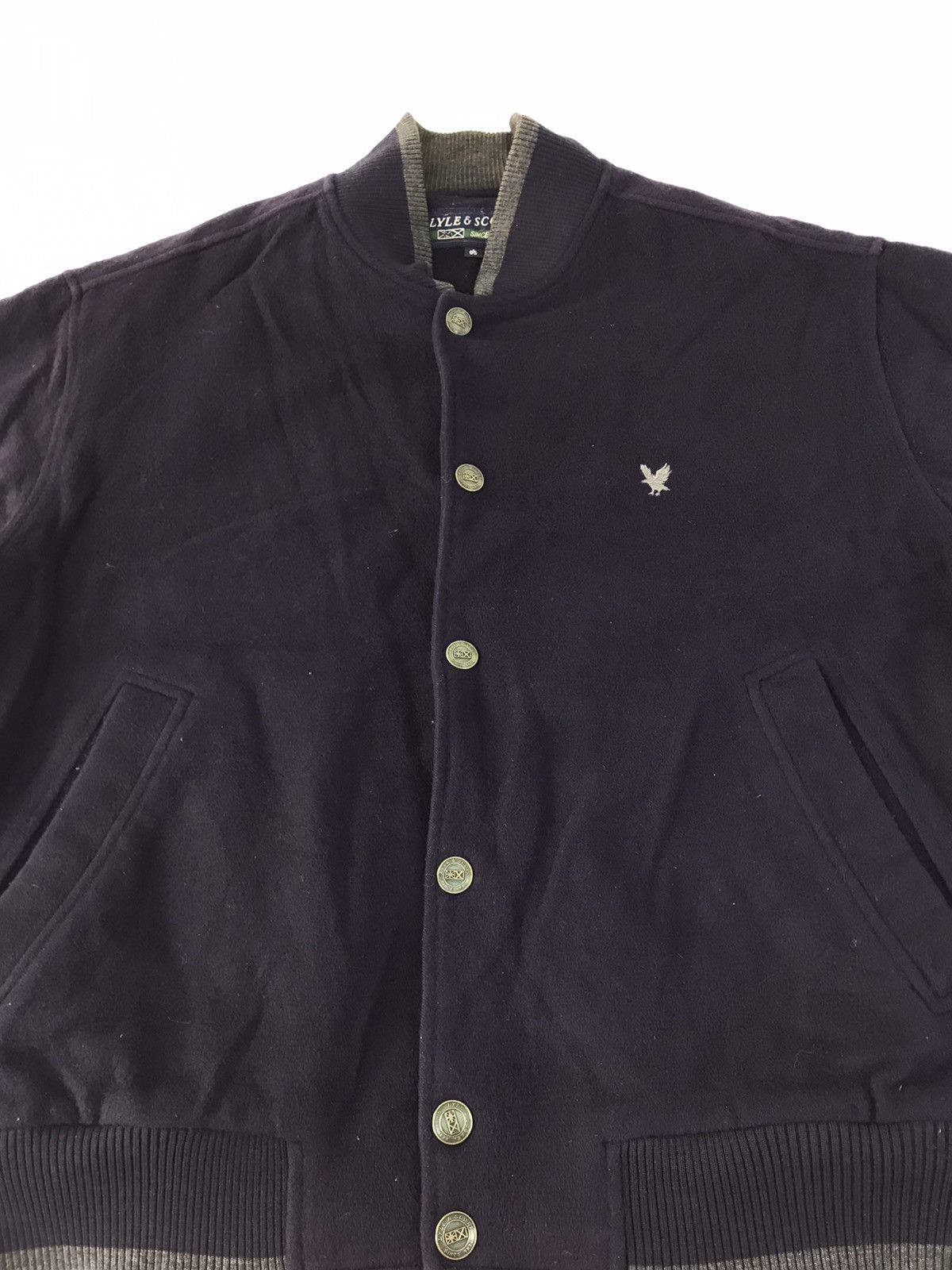 Lyle & Scott Lyle & Scott Simple College Checked Inner Snap Button Size US M / EU 48-50 / 2 - 2 Thumbnail