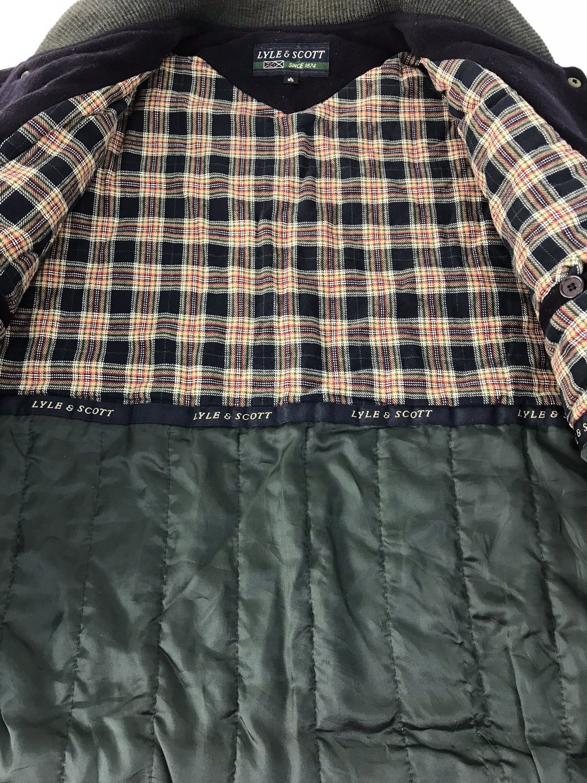 Lyle & Scott Lyle & Scott Simple College Checked Inner Snap Button Size US M / EU 48-50 / 2 - 3 Thumbnail