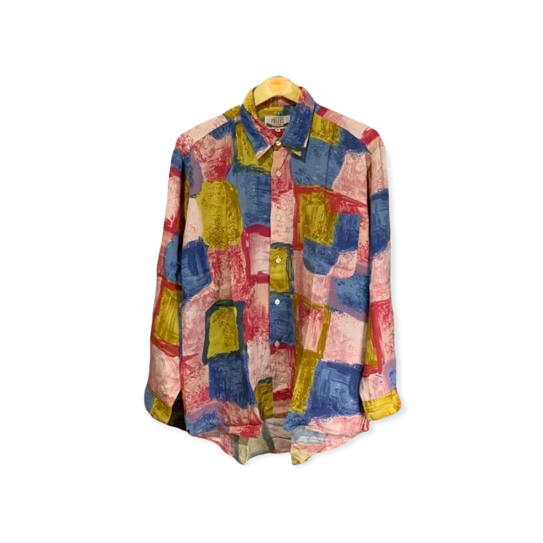 image of Sik Silk Vintage Silk Shirts, Men's (Size Large)