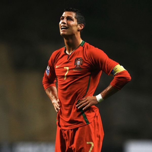 Nike 2008 Portugal Nike Vintage Soccer Jersey