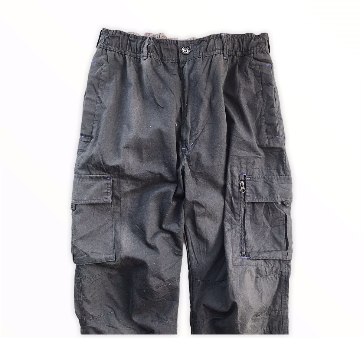 Japanese Brand Japanese Brand Tactical Cargo Pants Size US 30 / EU 46 - 2 Thumbnail
