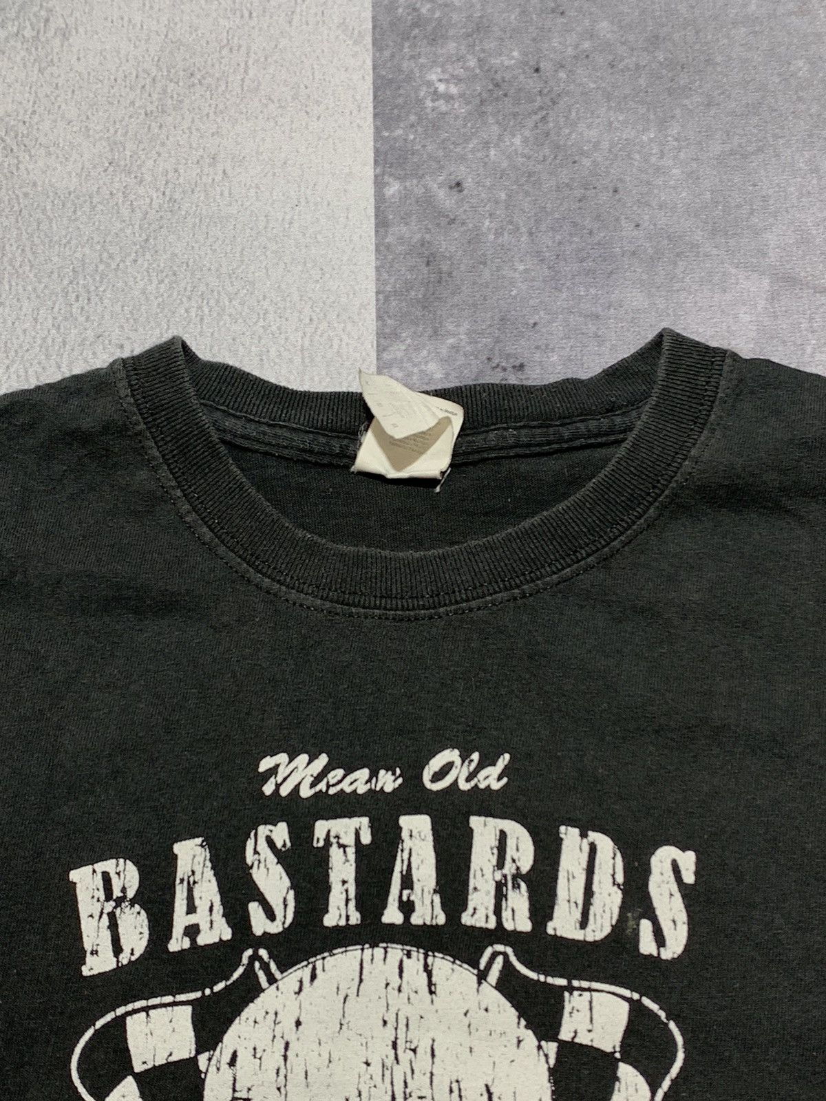 Band Tees × Vintage Vintage Y2K Bastards cars skull sun faded tee size M Size US M / EU 48-50 / 2 - 5 Thumbnail