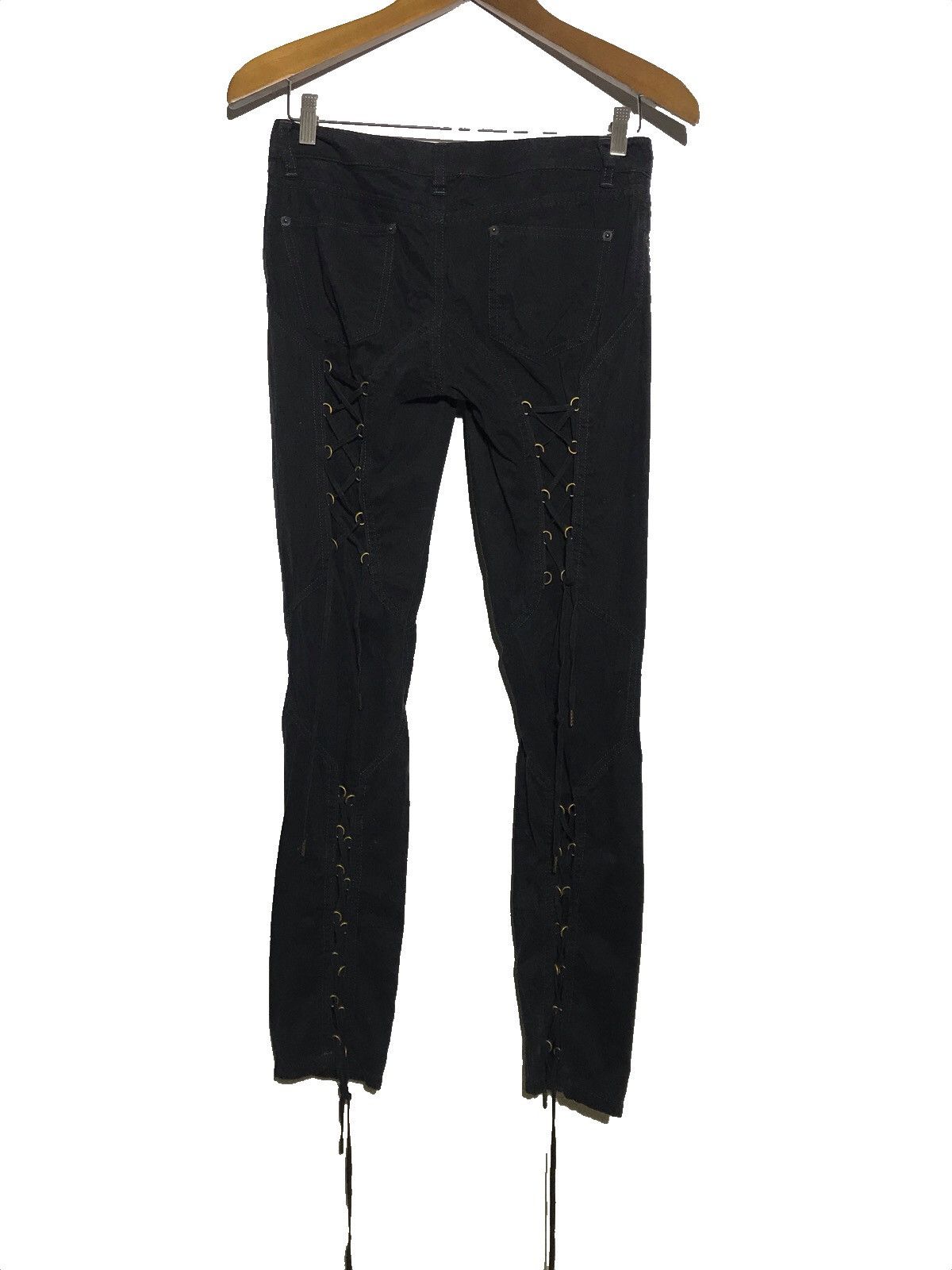 Alexander McQueen × If Six Was Nine × KMRii ALEXANDER MC QUEEN BONDAGE DESIGN ITALY STYLE Size US 29 - 2 Thumbnail
