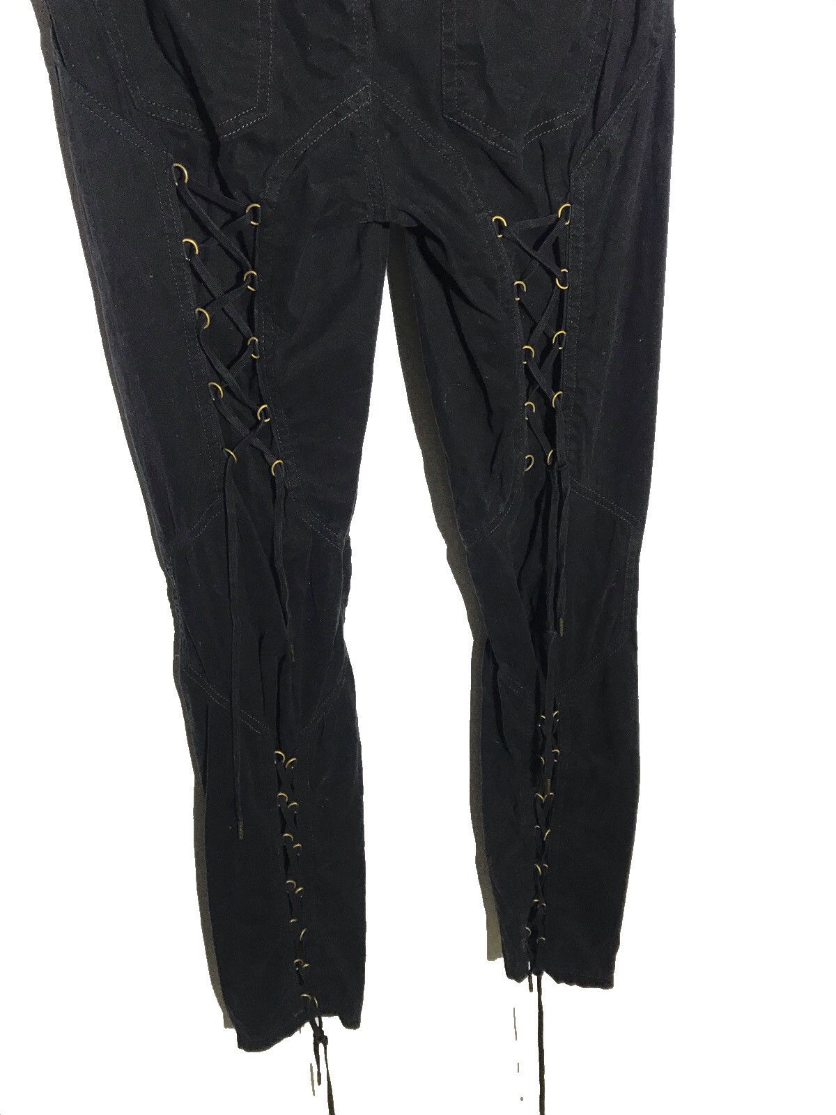 Alexander McQueen × If Six Was Nine × KMRii ALEXANDER MC QUEEN BONDAGE DESIGN ITALY STYLE Size US 29 - 3 Thumbnail