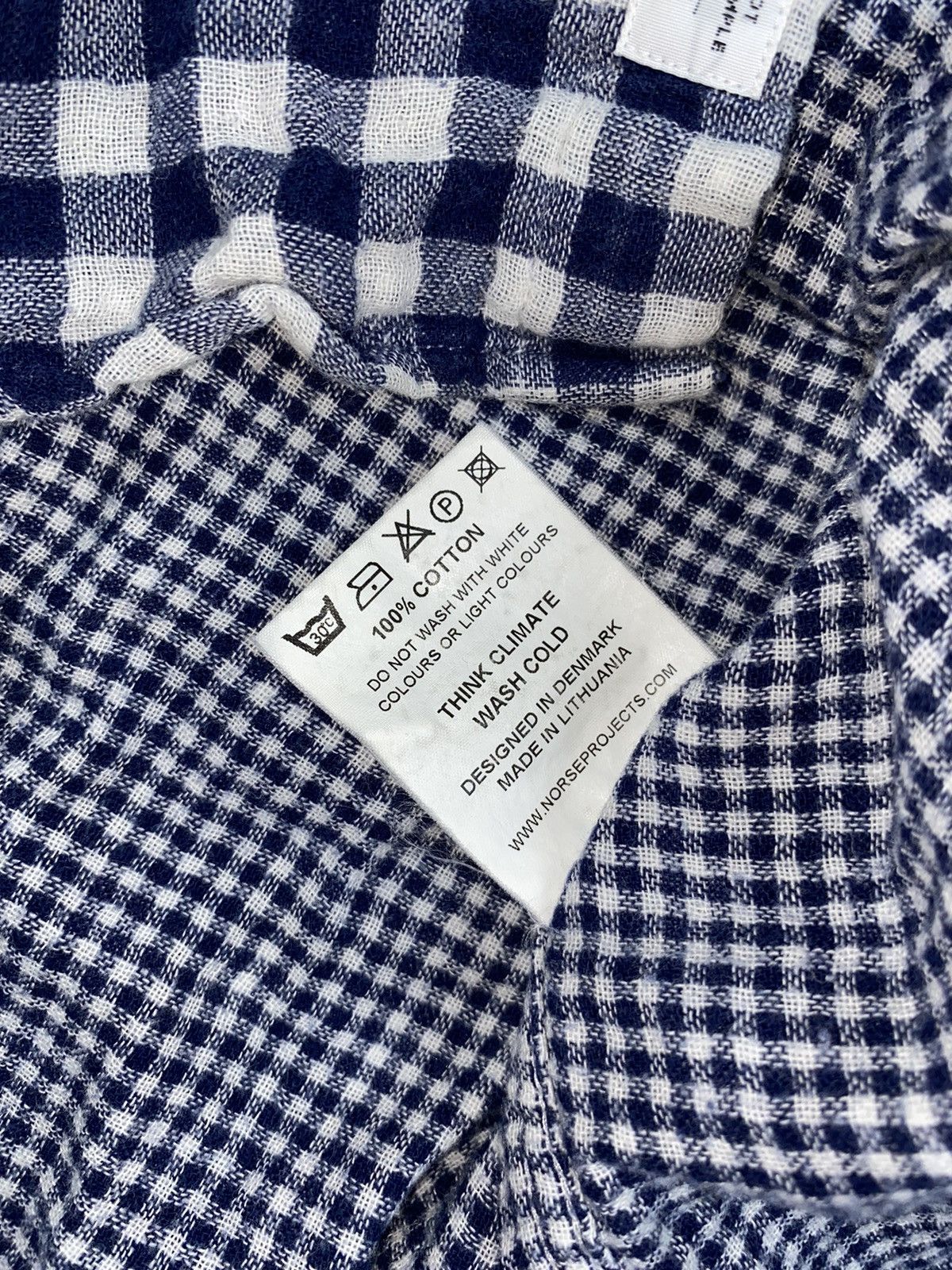 Norse Projects Norse Projects checkered shirt Size US M / EU 48-50 / 2 - 7 Thumbnail