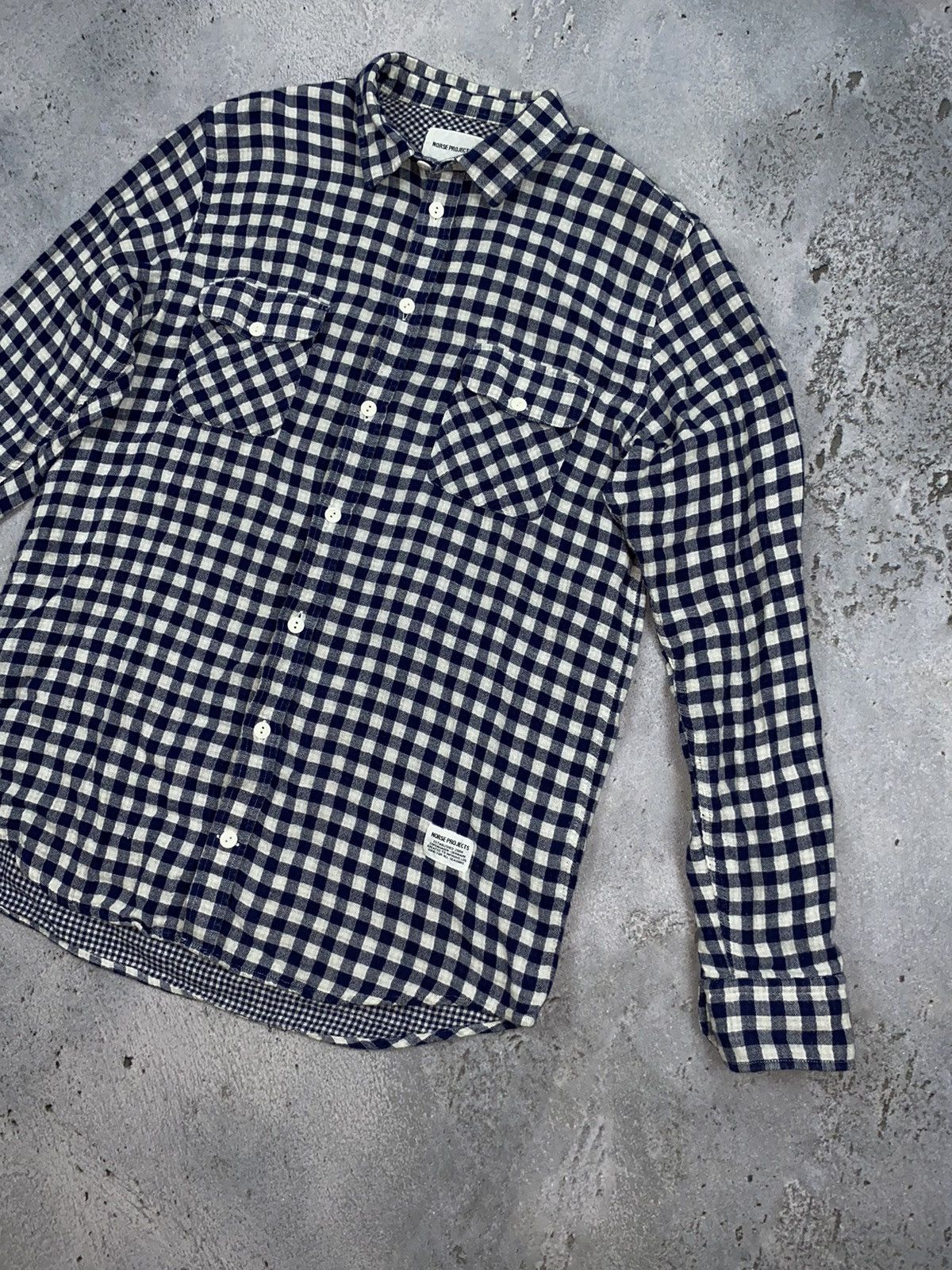 Norse Projects Norse Projects checkered shirt Size US M / EU 48-50 / 2 - 2 Thumbnail