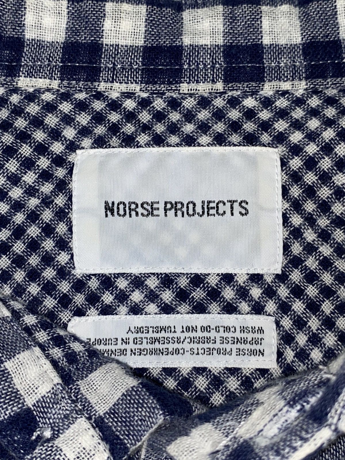 Norse Projects Norse Projects checkered shirt Size US M / EU 48-50 / 2 - 5 Thumbnail