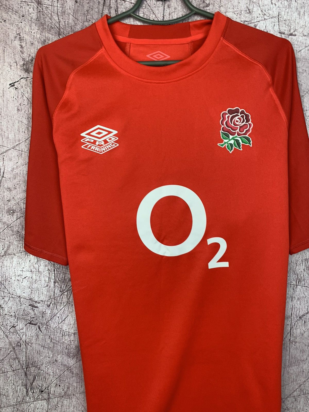 Umbro Umbro England O2 Rugby Mens Jersey T-Shirt Size US XXL / EU 58 / 5 - 2 Thumbnail