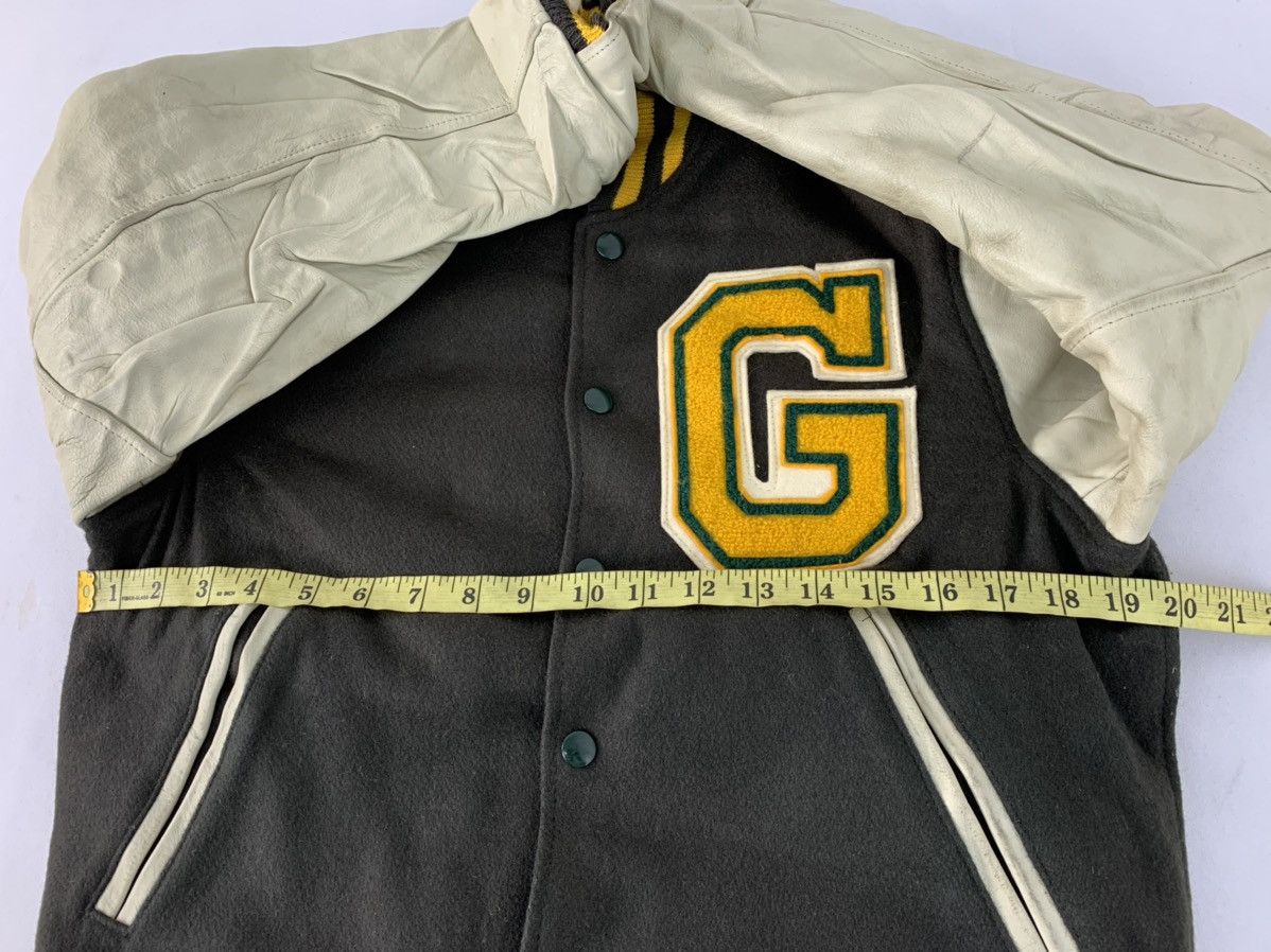 Golden Bear Vintage 80s Golden Bear G Fine Outerwear Varsity Leather Size US S / EU 44-46 / 1 - 11 Thumbnail
