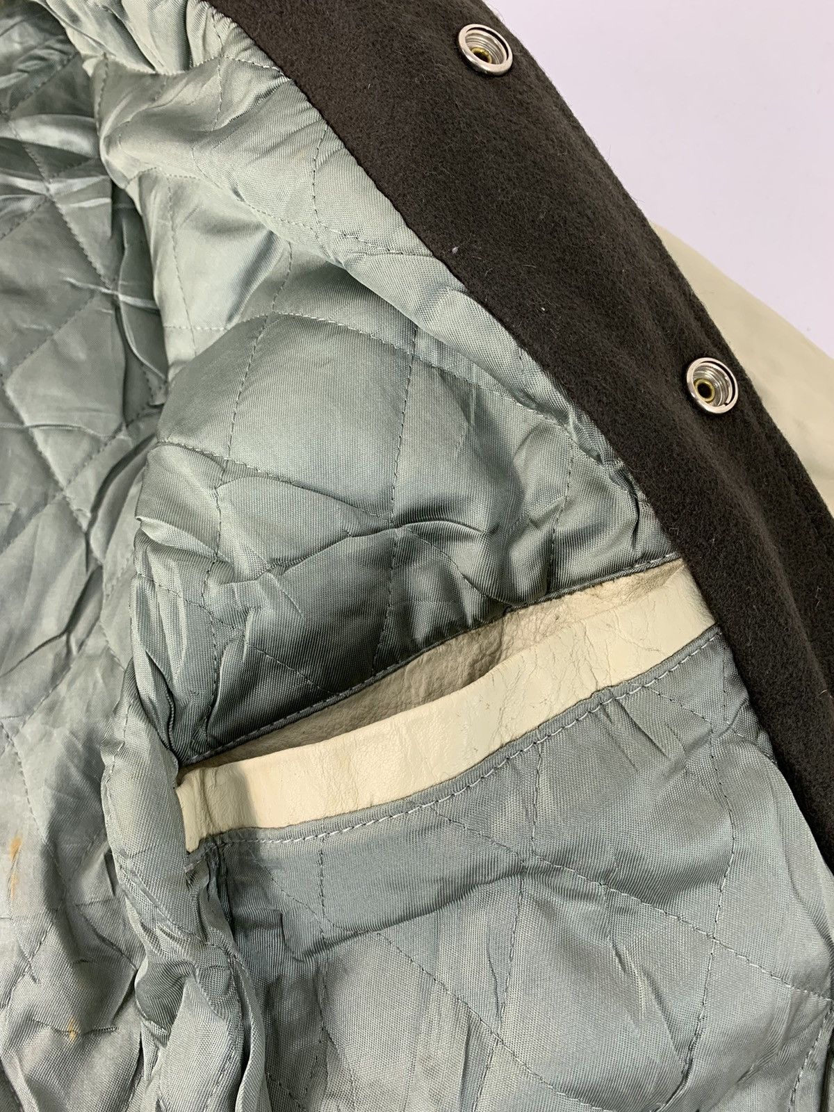 Golden Bear Vintage 80s Golden Bear G Fine Outerwear Varsity Leather Size US S / EU 44-46 / 1 - 10 Thumbnail