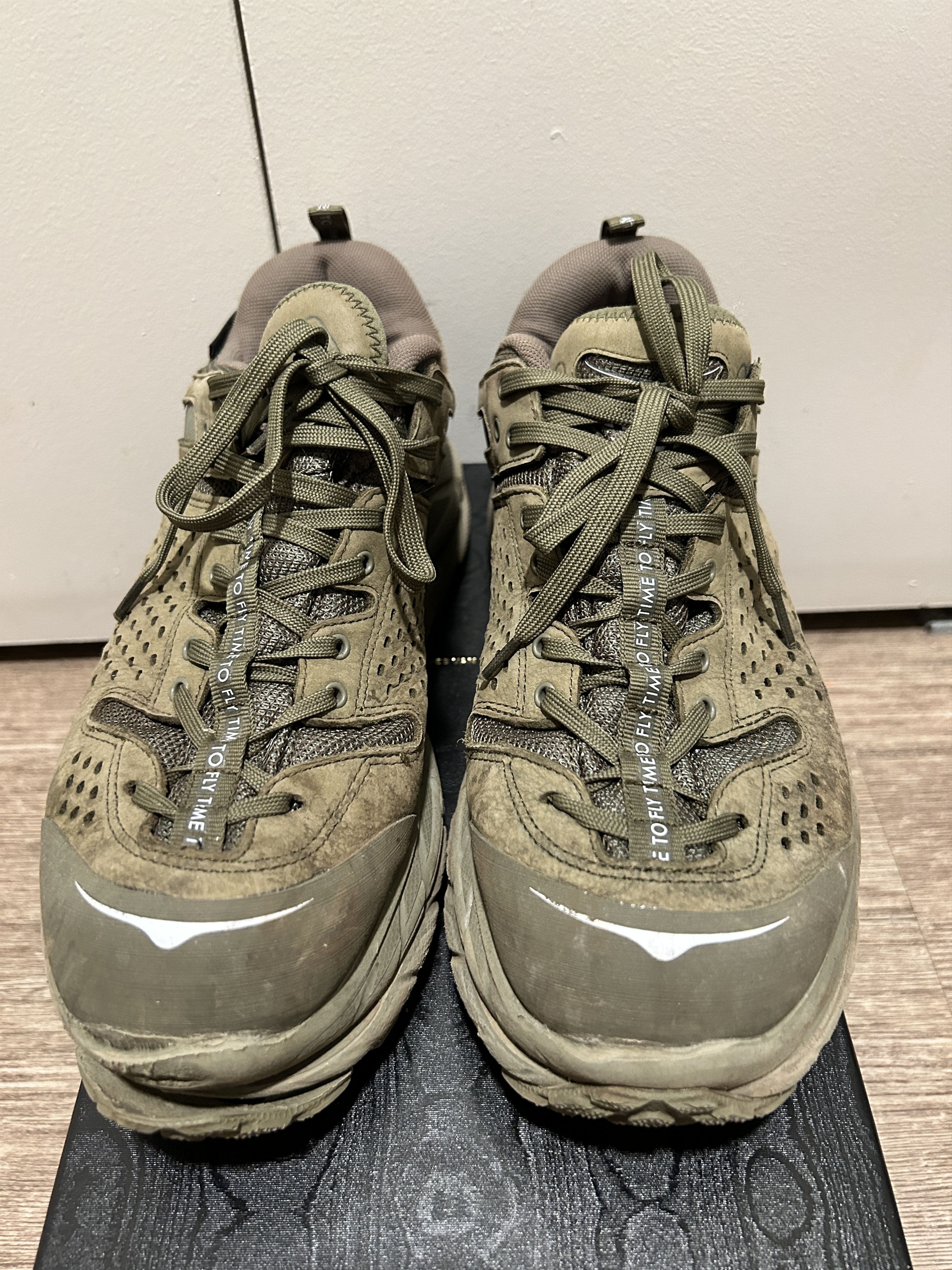Hoka Hoka One One Tor Ultra Low WP JP Burnt Olive Size US 9.5 / EU 42-43 - 2 Thumbnail