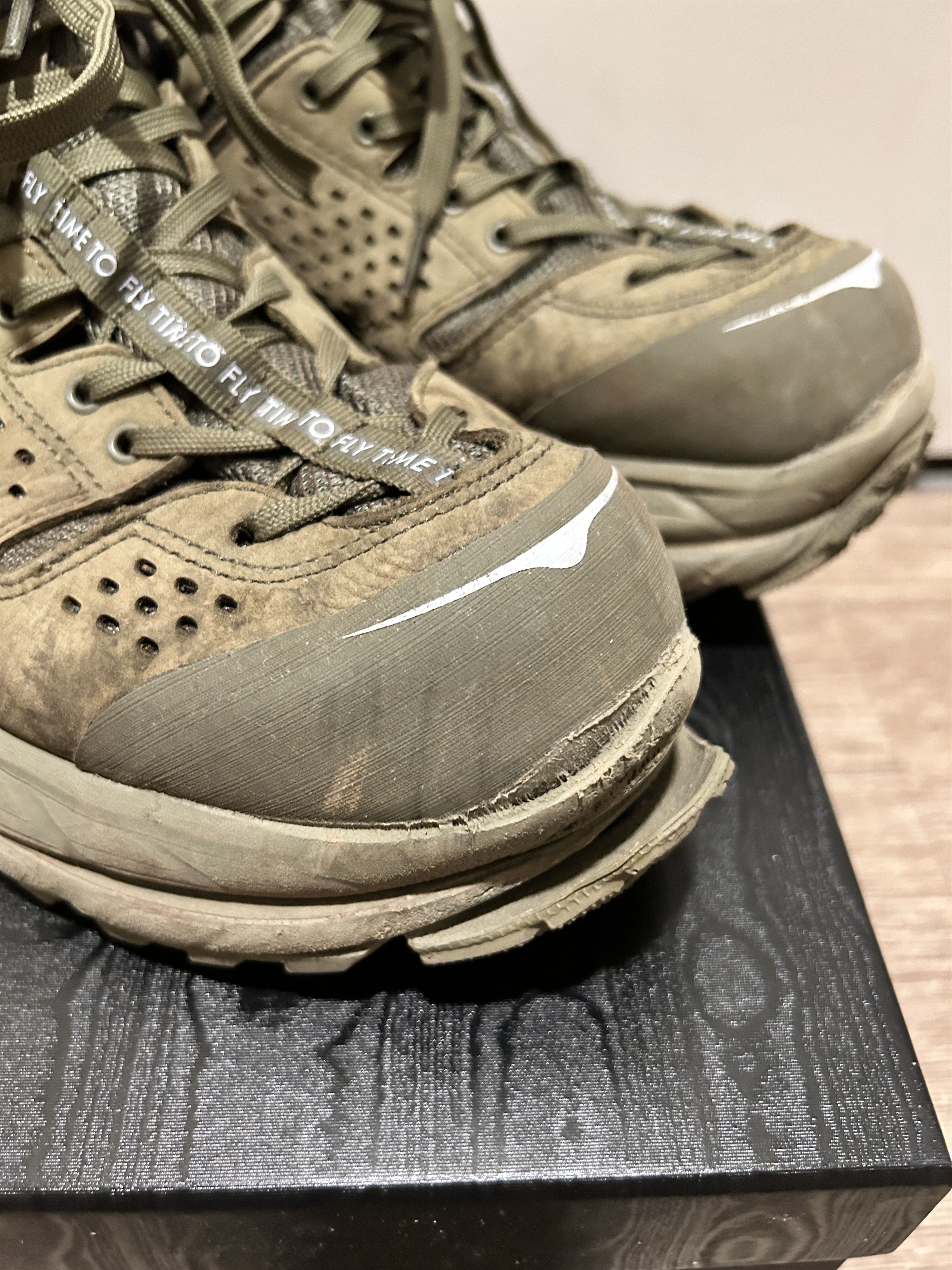 Hoka Hoka One One Tor Ultra Low WP JP Burnt Olive Size US 9.5 / EU 42-43 - 6 Thumbnail