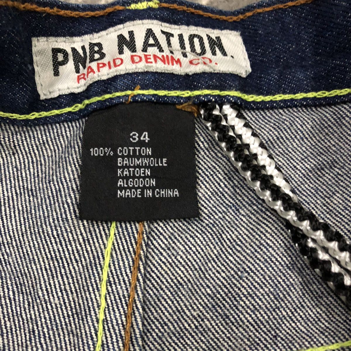 JNCO Eminem PNB Nation Hip Hop jeans Oversized Size US 36 / EU 52 - 8 Thumbnail