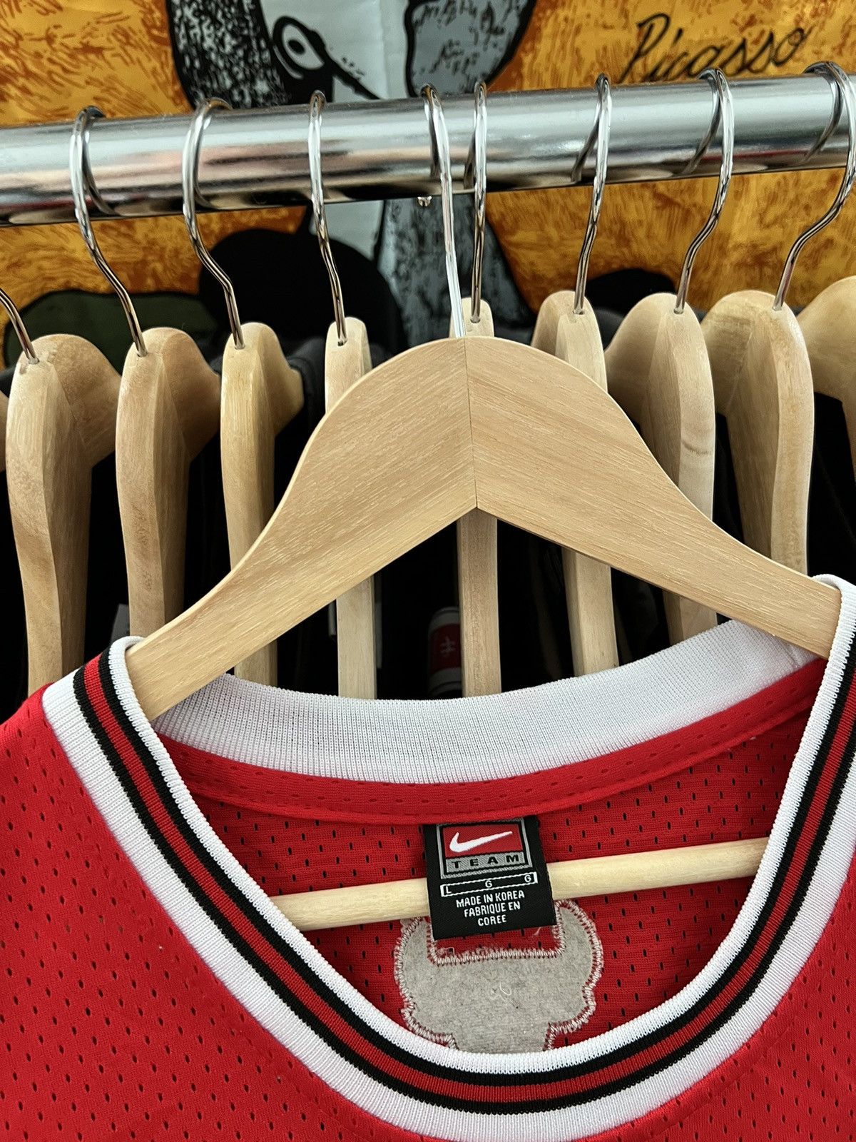 NBA Nike 1990s Vintage Chicago Bulls Jordan 23 Jersey Shirt Rare Size US L / EU 52-54 / 3 - 4 Thumbnail
