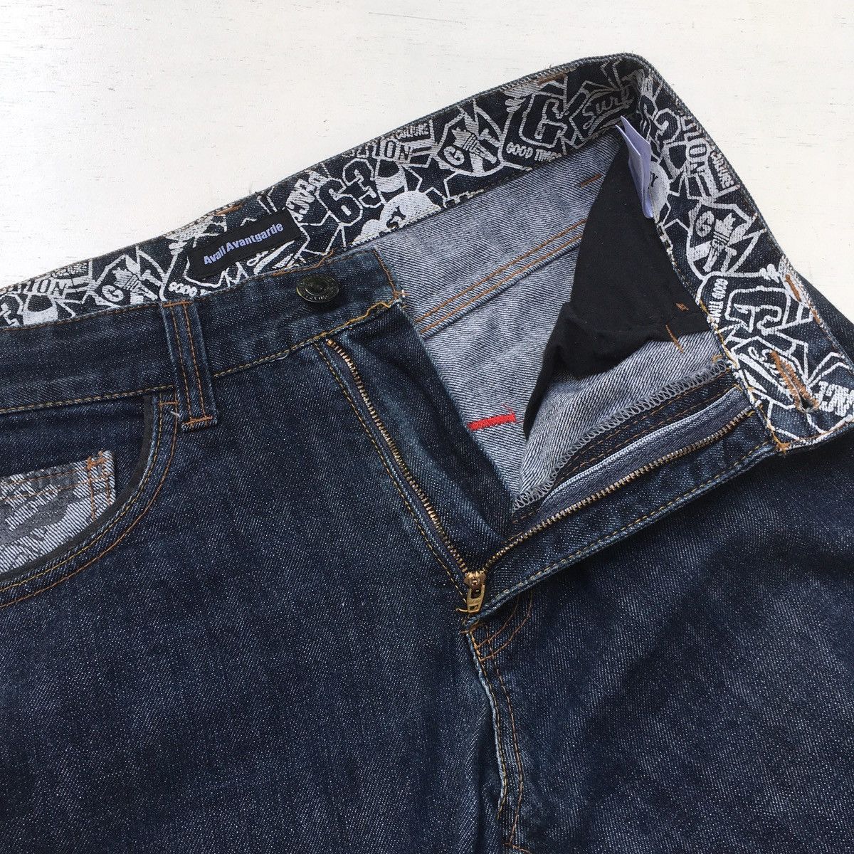 Japanese Brand FINAL DROP ‼️ AVAIL AVANTGARDE DENIM JEANS Size US 30 / EU 46 - 14 Thumbnail
