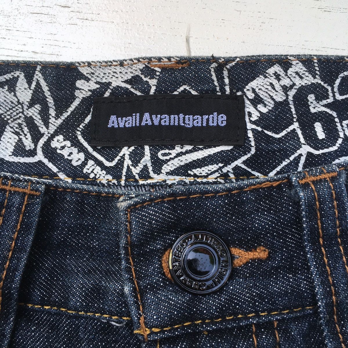 Japanese Brand FINAL DROP ‼️ AVAIL AVANTGARDE DENIM JEANS Size US 30 / EU 46 - 4 Thumbnail