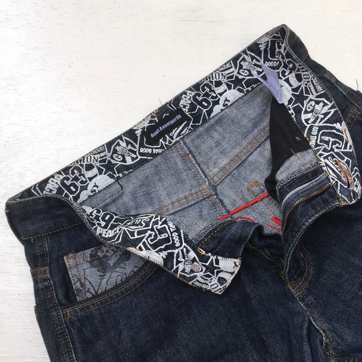 Japanese Brand FINAL DROP ‼️ AVAIL AVANTGARDE DENIM JEANS Size US 30 / EU 46 - 15 Thumbnail