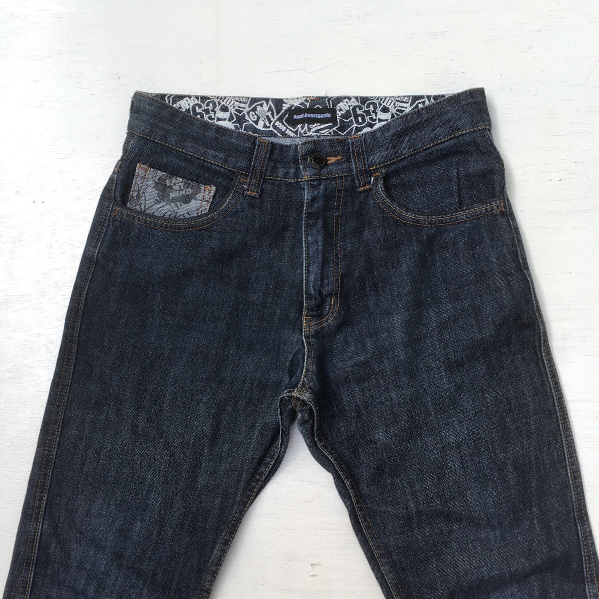 Japanese Brand FINAL DROP ‼️ AVAIL AVANTGARDE DENIM JEANS Size US 30 / EU 46 - 6 Thumbnail