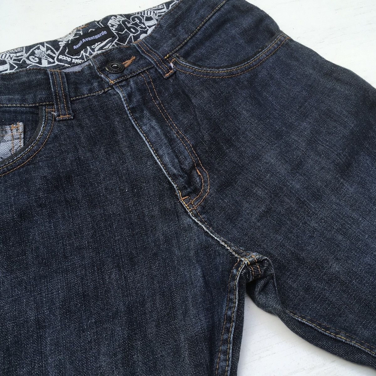 Japanese Brand FINAL DROP ‼️ AVAIL AVANTGARDE DENIM JEANS Size US 30 / EU 46 - 9 Thumbnail