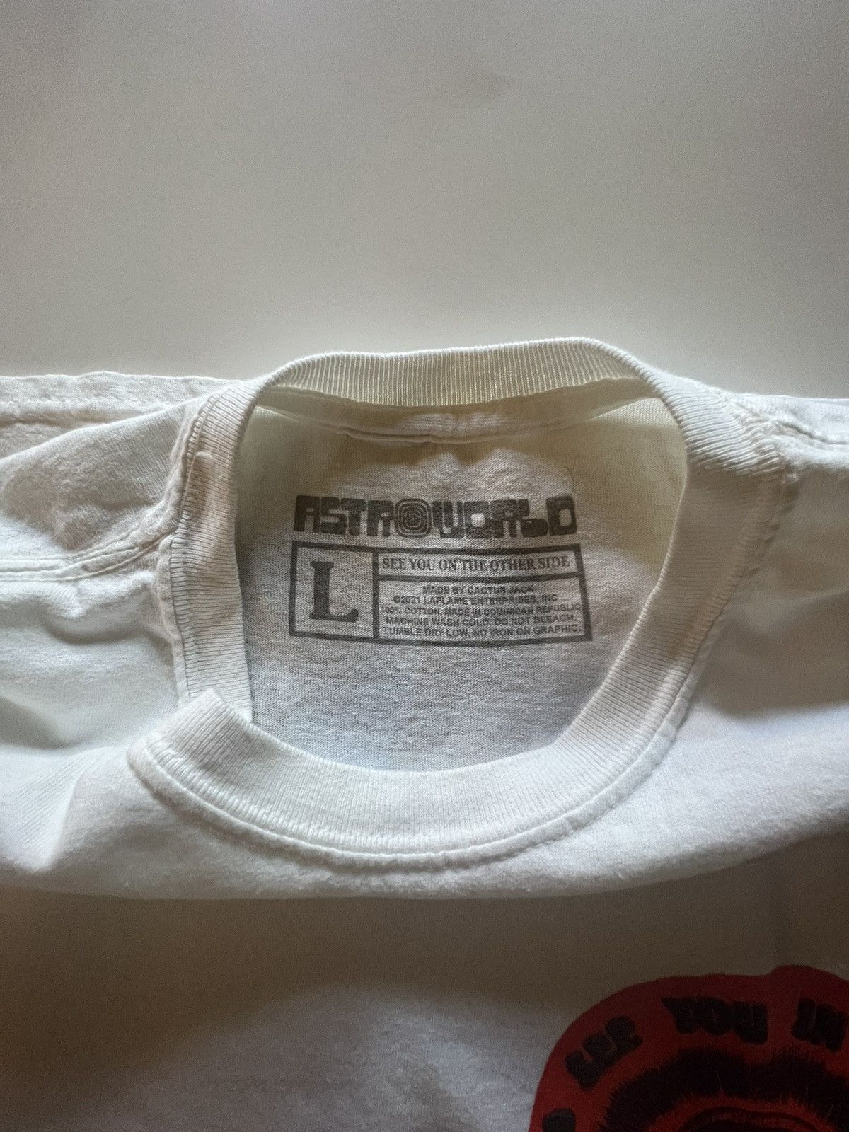 Travis Scott Astroworld Fest - See you on the other side Size US L / EU 52-54 / 3 - 3 Thumbnail