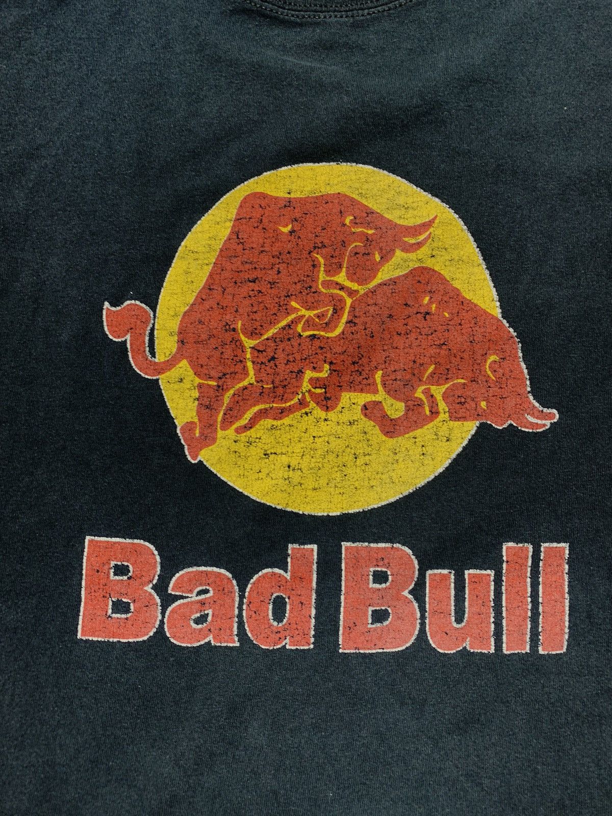 Vintage Vintage Y2K Bad Bull sun faded tee streetwear style size L Size US L / EU 52-54 / 3 - 3 Thumbnail