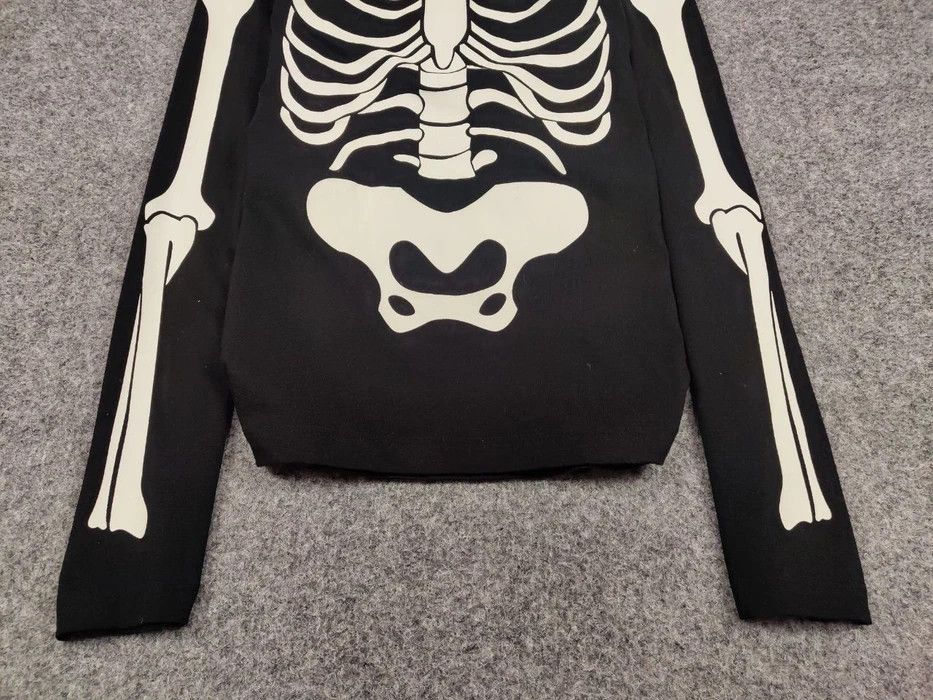 Japanese Brand Vintage Skeleton Phosphoric Print Long Sleeve sweatshirt Size US S / EU 44-46 / 1 - 5 Thumbnail