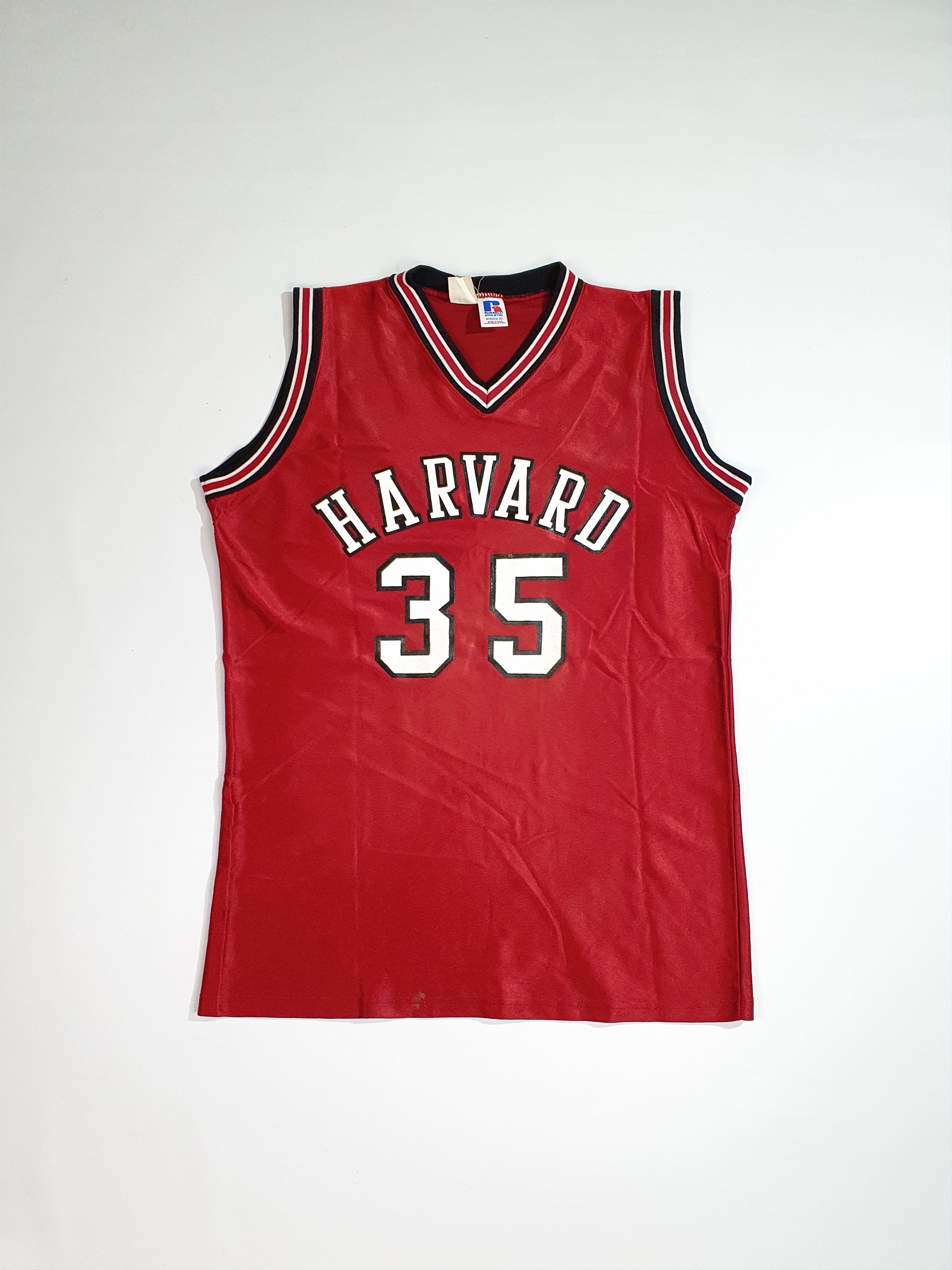 Russell Athletic Very Rare 80-90s Harvard Rubber Logo Vintage Jersey Size US M / EU 48-50 / 2 - 2 Thumbnail